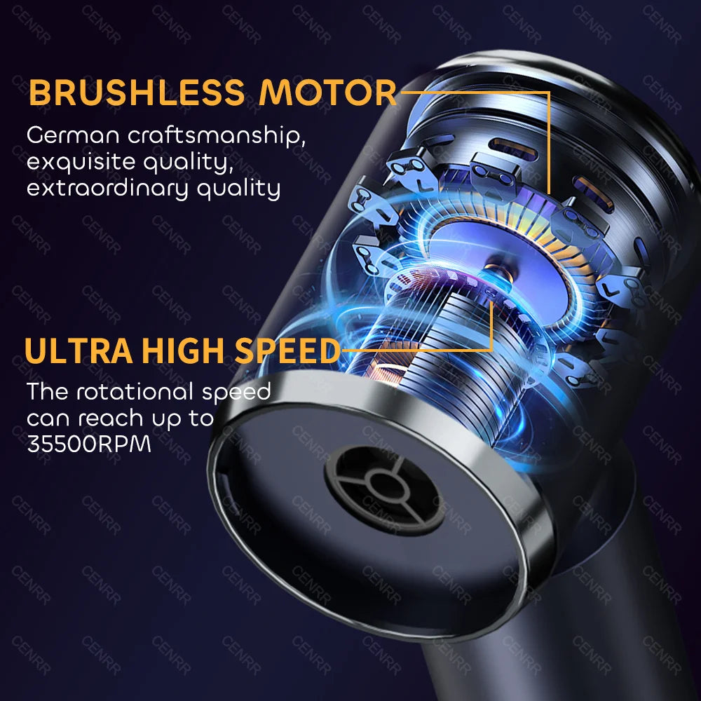 Mini Aspirateur de Voiture Sans Fil – Puissant & Portable