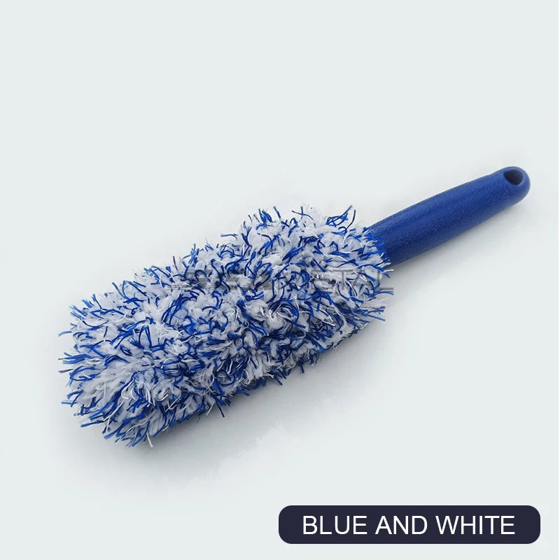 Brosse Portable en Microfibre pour Jantes – Nettoyage Facile & Sans Rayures