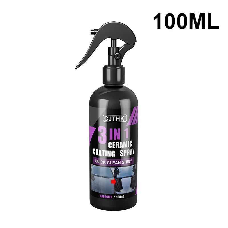 Nano Revêtement Céramique 3-en-1 – Brillance & Protection Hydrophobe