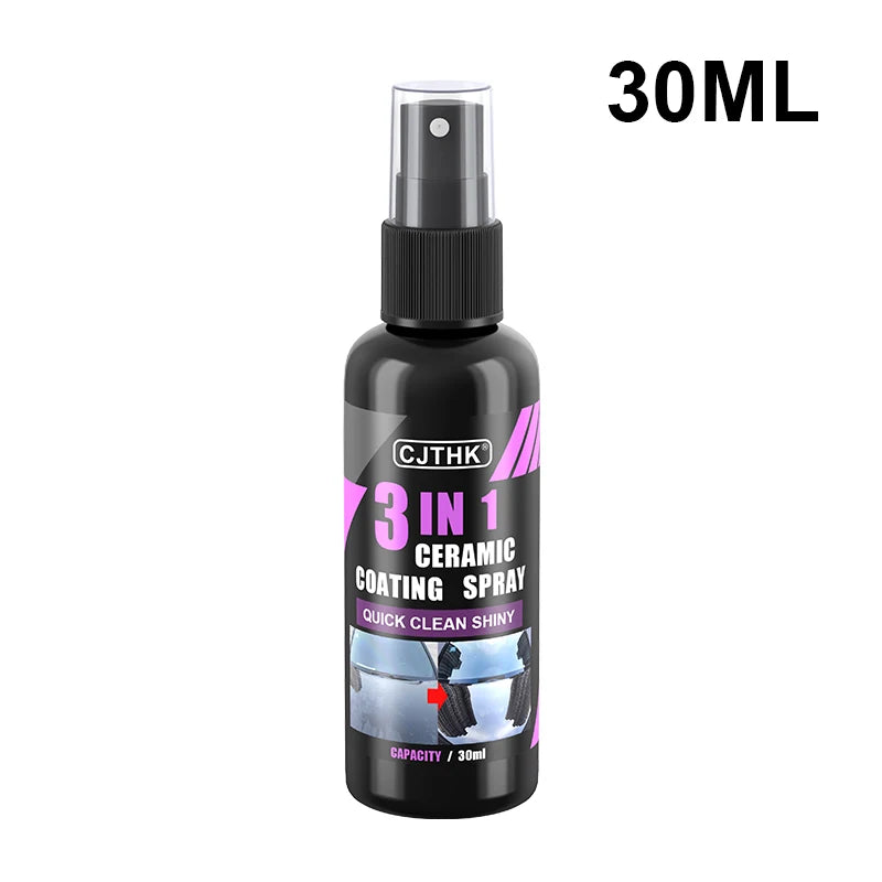 Nano Revêtement Céramique 3-en-1 – Brillance & Protection Hydrophobe